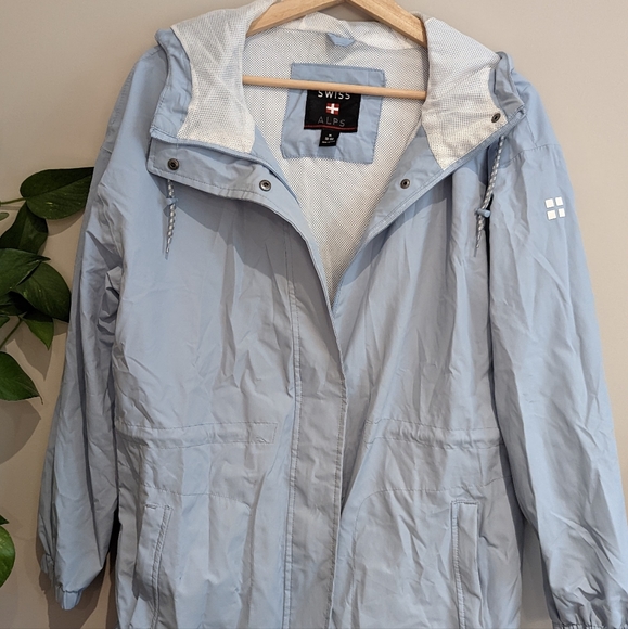 Pale Blue Raincoat - Picture 1 of 3